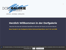 Tablet Screenshot of dorfgalerie.de